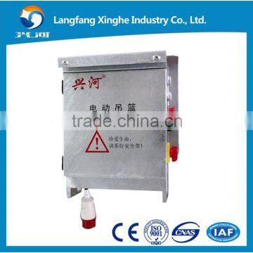 Aluminum / Hot Galvanized Elevation Platform for Construction / Building Cleaning Lift Gondola / New Wire Rope Cradle photo-6