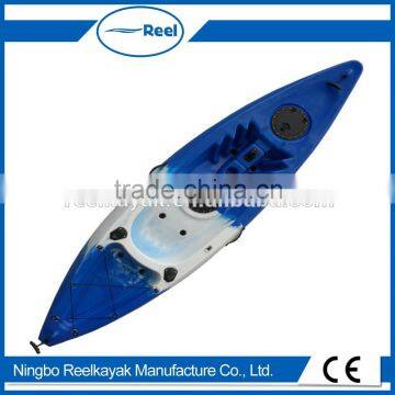 Best quality no inflatable fishing canoe kayak/sit on top speed angler with CE certification