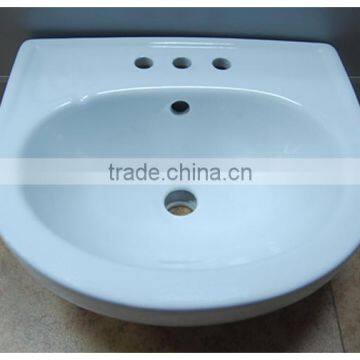 Bathroom Ceramic Colored Wash Basin Without Pedestal photo-4