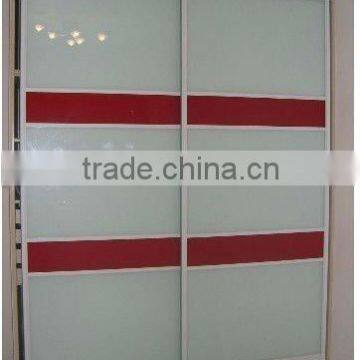 5mm white lacquered glass