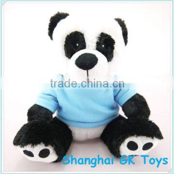 Cute T-shirt Plush Panda toys