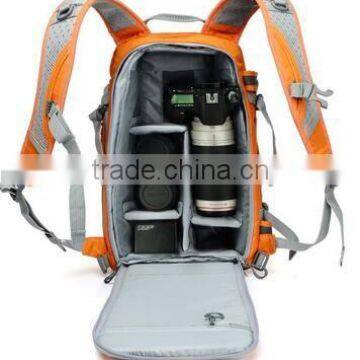 Camera Backpack SLR DSLR Digital Camera Bag Waterproof Orange                        
                                                Quality Choice