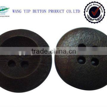 18mm Fashion Used 4 Holes Natural Wooden Coat Button photo-1
