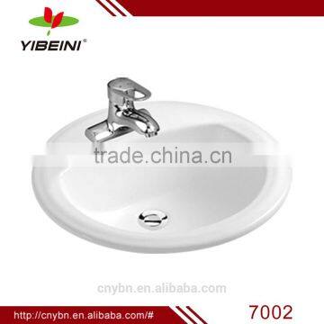 ceramic under counter basin with wash hand and wash head