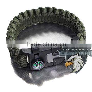 2016 new militaty survival kits 550 paracord bracelet most popular outdoor equipment for sale