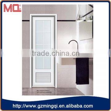 High quality guangzhou bathroom pvc door