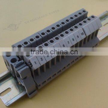 UK2.5B 2.5mm din rail cable terminal block