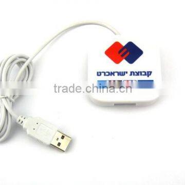 Square Webkey Usb Hub With 3 Port Usb Hub as Usb Gifts Items photo-5