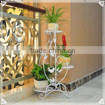 3 layers iron flower rack shelf plant stands for home deco