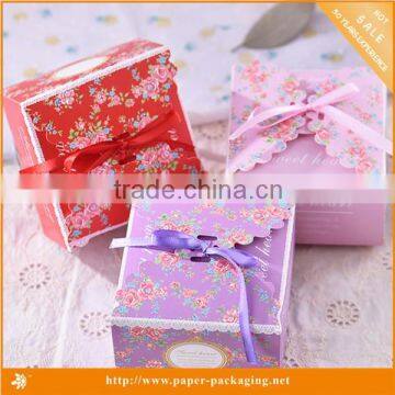 High quality small wedding gift boxes for candles