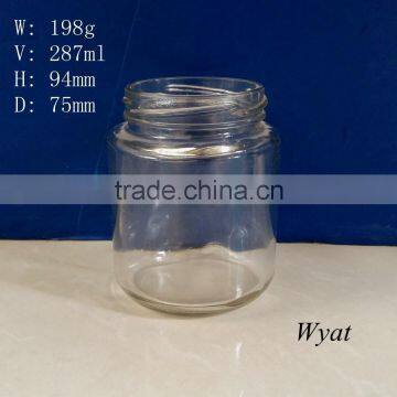 300ml 10oz glass pickle jars glass jam jars for packaging SLJd36