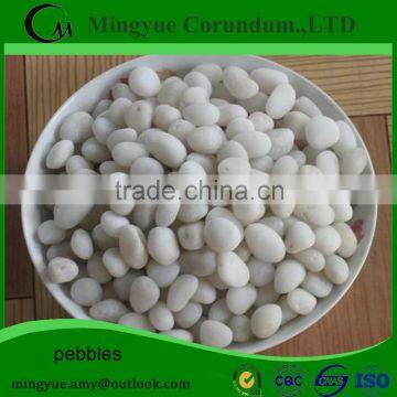 China Wholesale Market Agents White Marble Pebbles