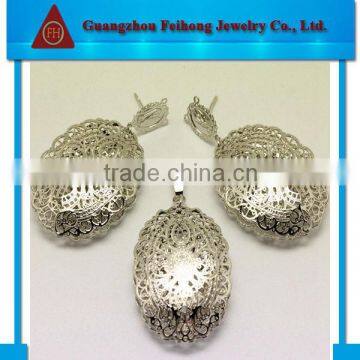 2014 Manufacturer wholesale handmade silver earrings