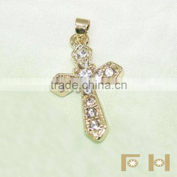 FH-C068 cross gold pendant