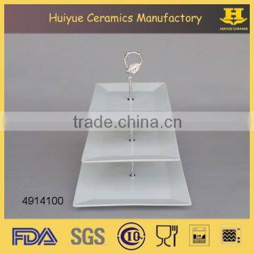 square shape cake plates, cake display, cup cake stand                        
                                                Quality Choice