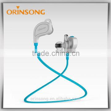 Flat wire promotional light weight sport wireless earphone