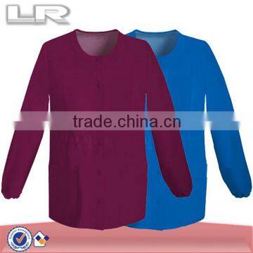 Women Doctor Nurse Hospital Uniform Warm-Up Jacket