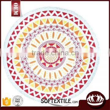 Wholesale Cheap Custom Printed Weighted Beach Blanket photo-5