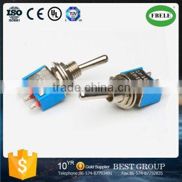 STM-102 miniature toggle switch, mini ON-OFF 3PDT 9P toggle switch (FBELE)