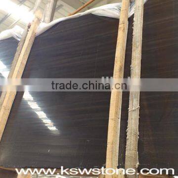 Imperial Black Wood Marble Slabs photo-4