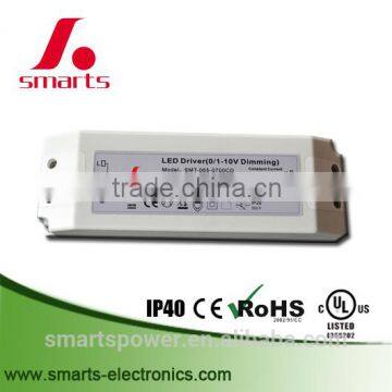 ac to dc 0-10v Dimmable Constant Current Led Driver With 1-10v Dimming