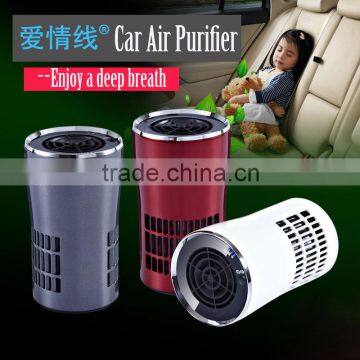 PM 2.5 display car air purifier ,auto air freshener,On-board multi-effect air purifier,negative-ion generator