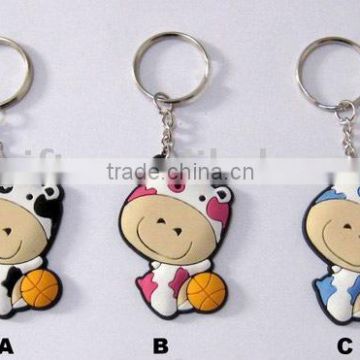 Soft pvc cartoon key chain