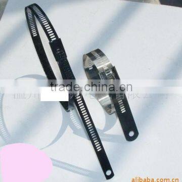 Supply 7*650 Stainless Steel Cable Tie /ladder type stainless steel ties/universal clamping band