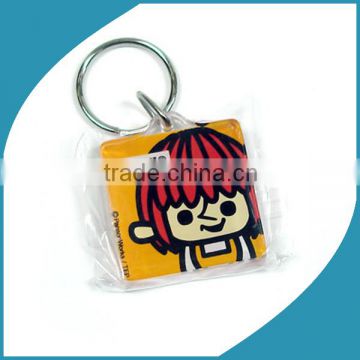 acrylic photo frame keychain