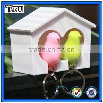 Originality fashion little bird nest shape keychain