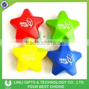 Custom Star Shape Promotional PU Stress Ball Toy