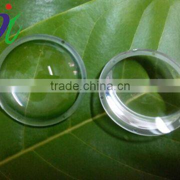 Aspheric Plano convex lens 38mm diameter 35mm focal length for led optical lens