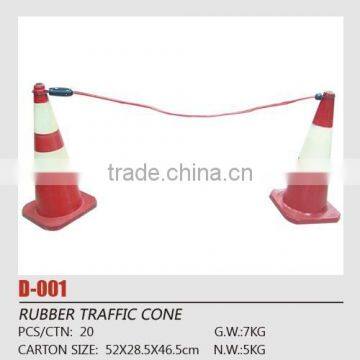 rubber traffic cone