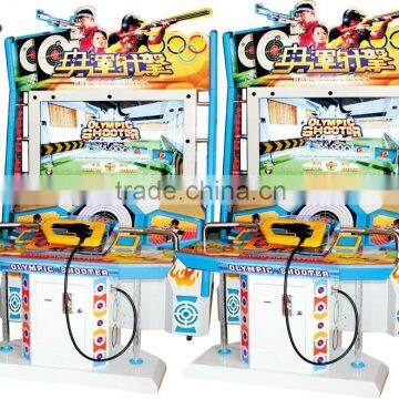 Indoor Amusement Coin Operated Simulator Arcade Olympic Shooter Target Shooting Game Machine