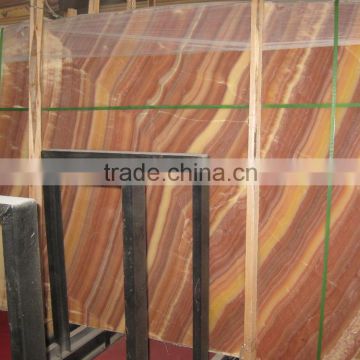 Red Dragon Onyx Slab Red marble Stone Price wholesale