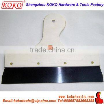 Plywood handle Steel blade filling knife scraper wide putty knife                        
                                                Quality Choice
                                                    Most Popular