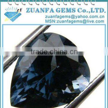 trillion cut synthetic spinel gemstone