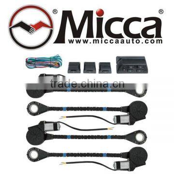 Power window motor, Power window raising motor, electric power window conversion kit, with car power window switch, worm type