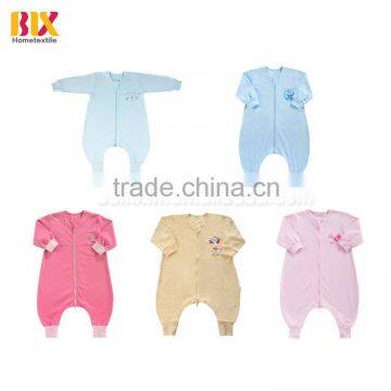 Hebei Textile Colorful Cotton Kids Sleeping Robes With Zip photo-2