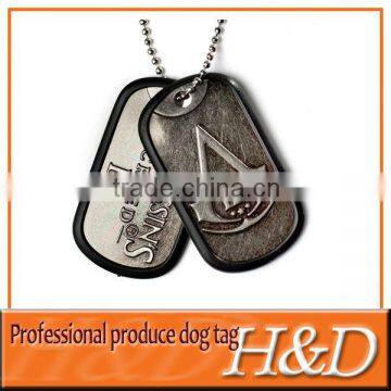 antique dog tags for men with logo&chain