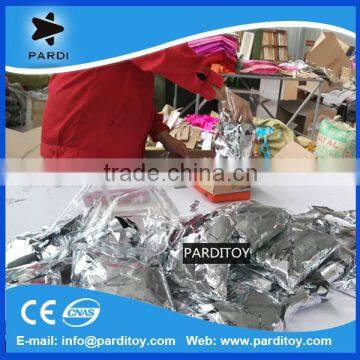 Confetti cannon refill bulk mylar confetti gold and silver