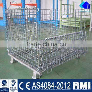 Jracking Warehouse Iron Storage Cage For Logistic Equipment