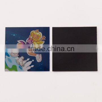 Fashionable custom shaped magnetic fridge sticker
