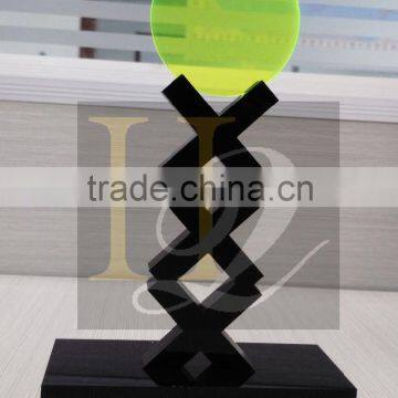 custom acrylic award and trophy