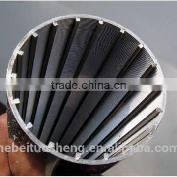 (manufacturer)wedge wire wrap screen pipe /Welded wedge wire screen