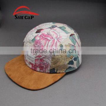 WHOLESALE CUSTOM 5 PANEL HAT SUBLIMATION PRINT DESIGN HAT