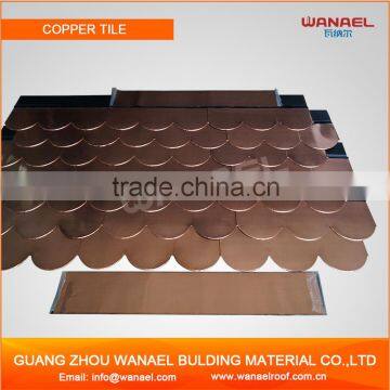 Best Building Materials Wanael 4 Tab Copper Asphalt Roofing Shingles