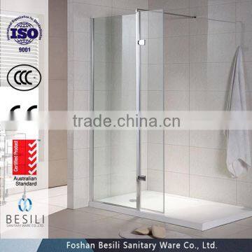 Australian standard Free combination style Tempered glass shower screen T3