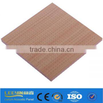 mdf acoustic wall and ceiling perforated panels