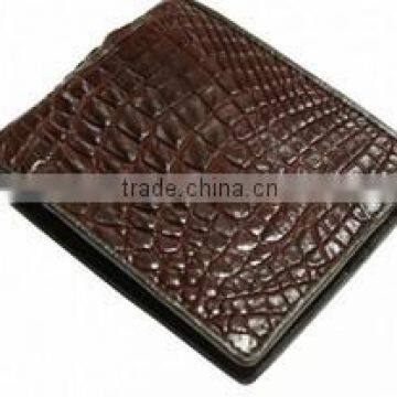 Crocodile leather wallet for men SMCRW-019